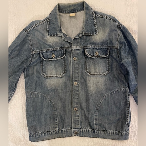 Pool Jackets & Blazers - Vintage Jean Jacket Large